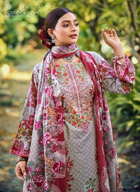 House Of Lawn Malhar Vol 2 Digital Printed Cotton Pakistani Suits Suppliers In India